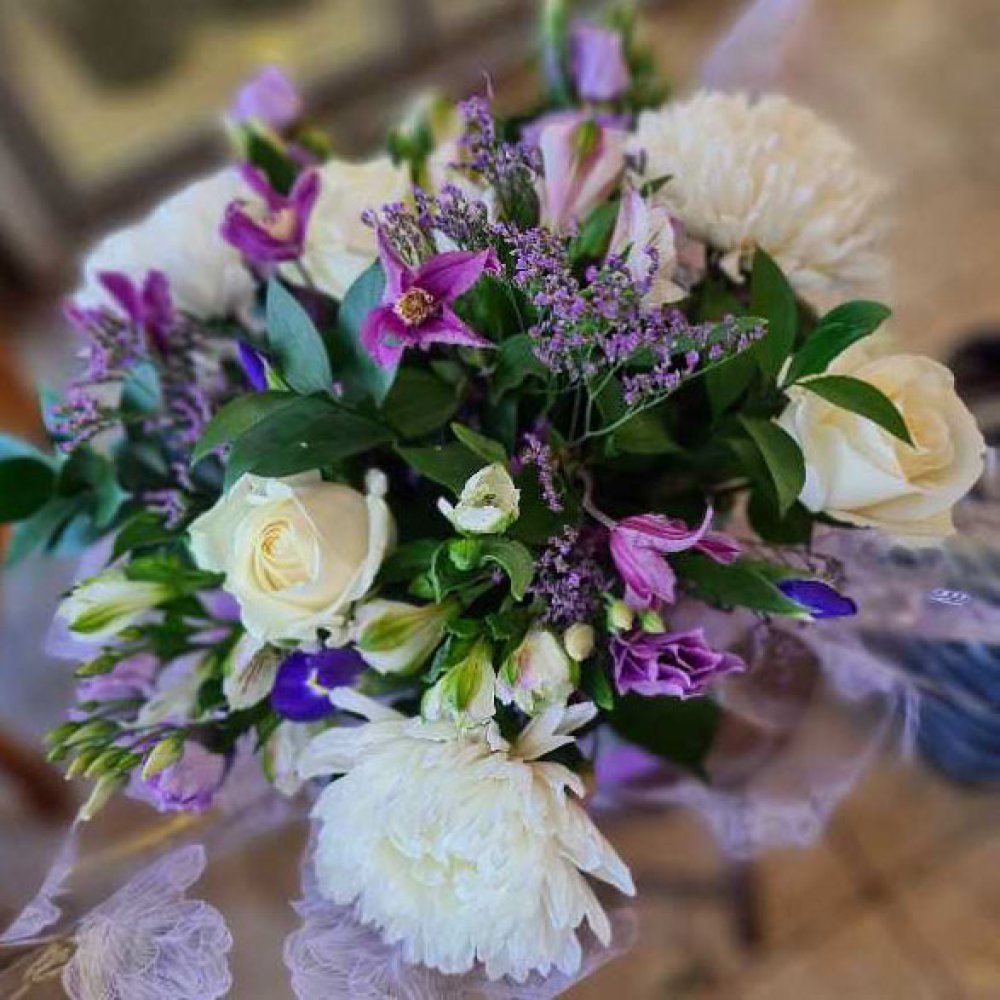Purple Elegance Bouquet